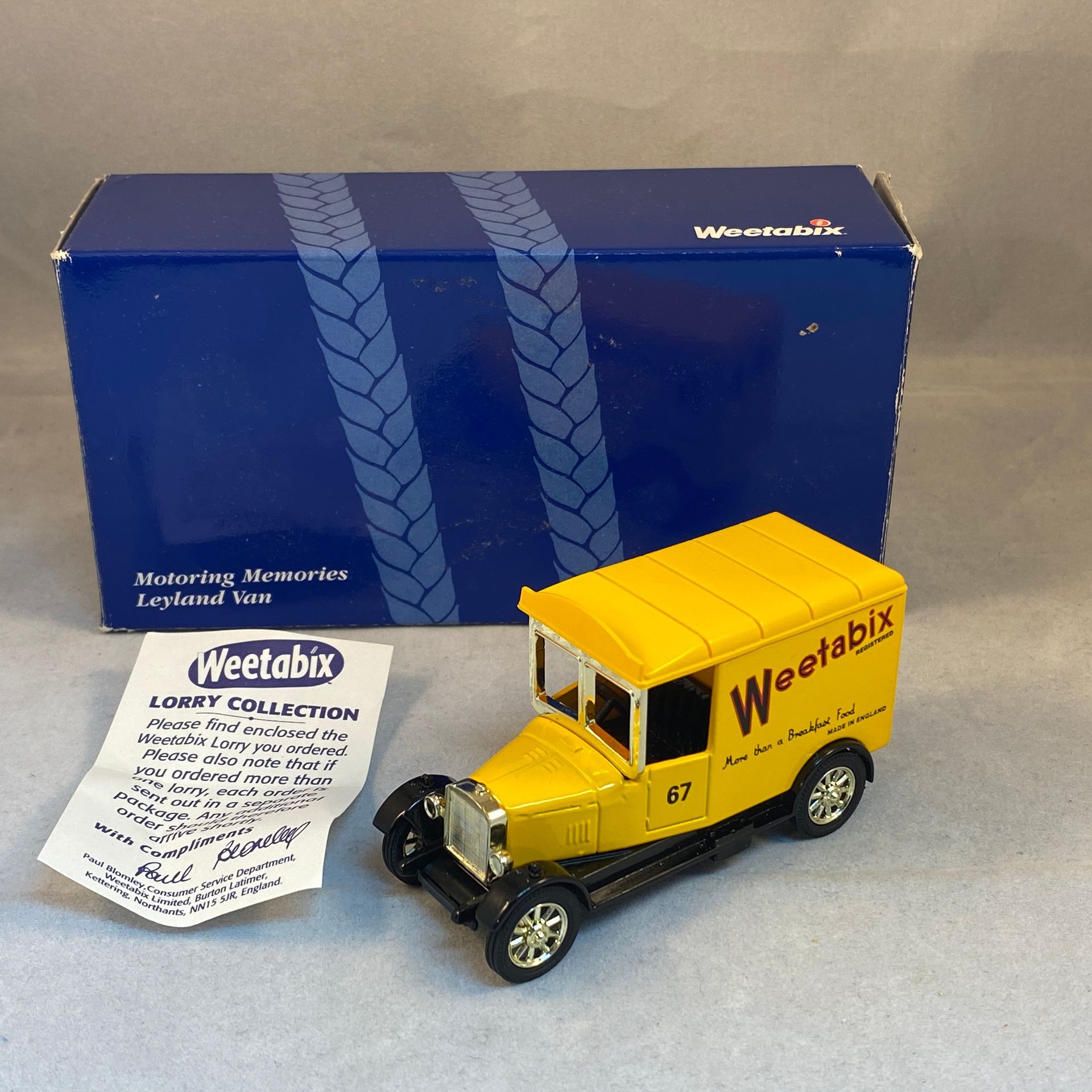 Corgi Motoring Memories Leyland Van - Weetabix