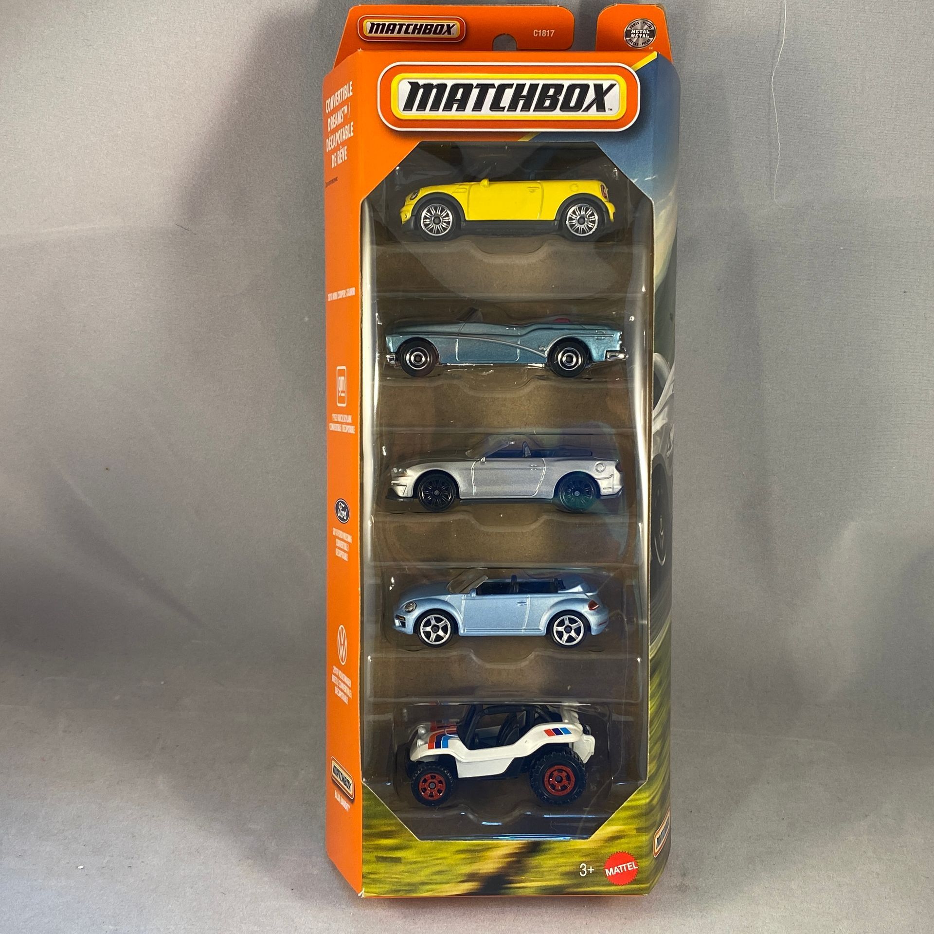 Matchbox 5 Pack - Convertible Dreams (JJP47)