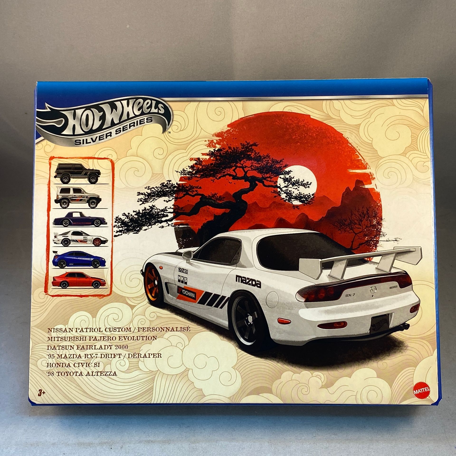 Hot Wheels Silver Series Die-Cast Vehicle 6-Pack 1/64 Streets of Japan