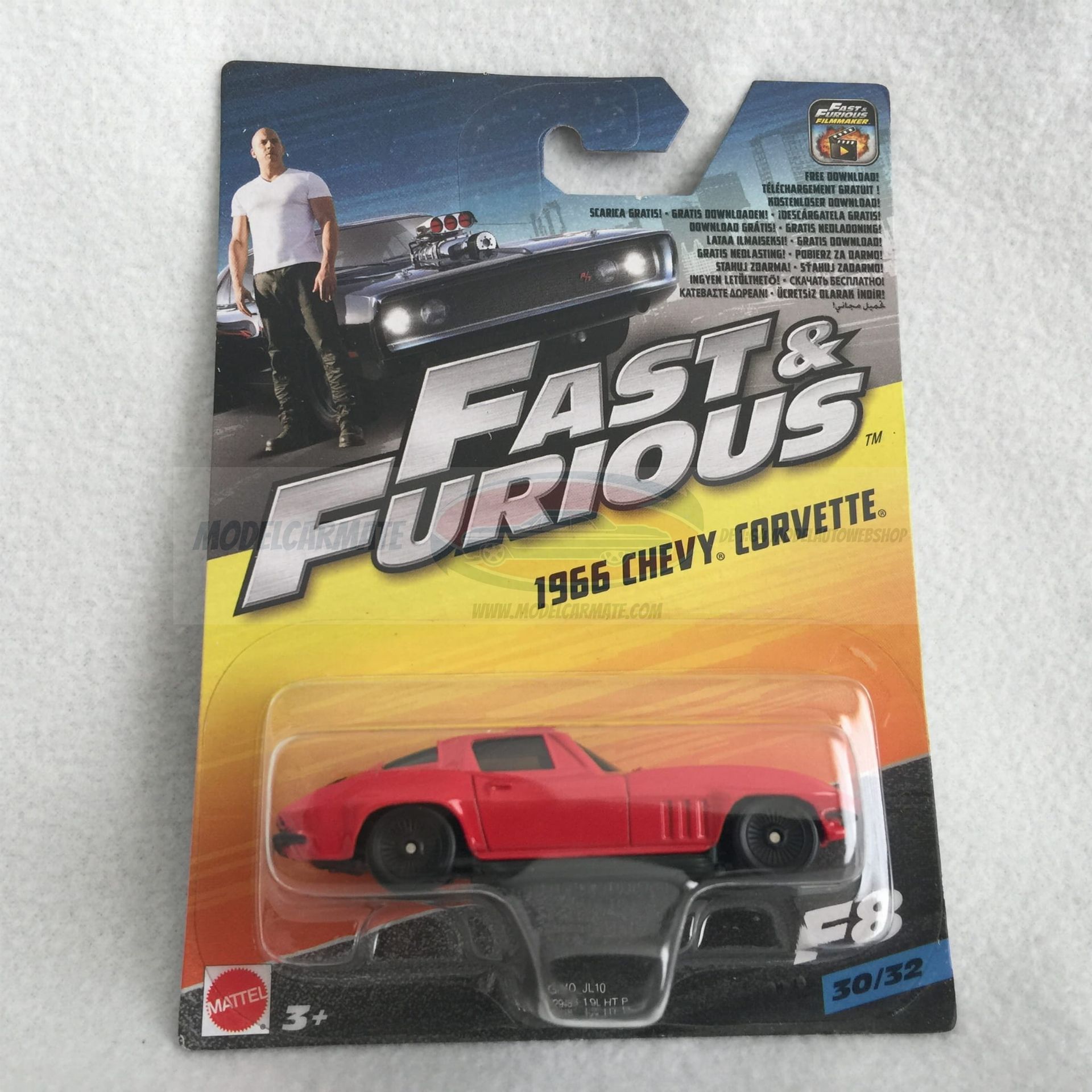 Mattel Fast & Furious 1966 Chevy Corvette
