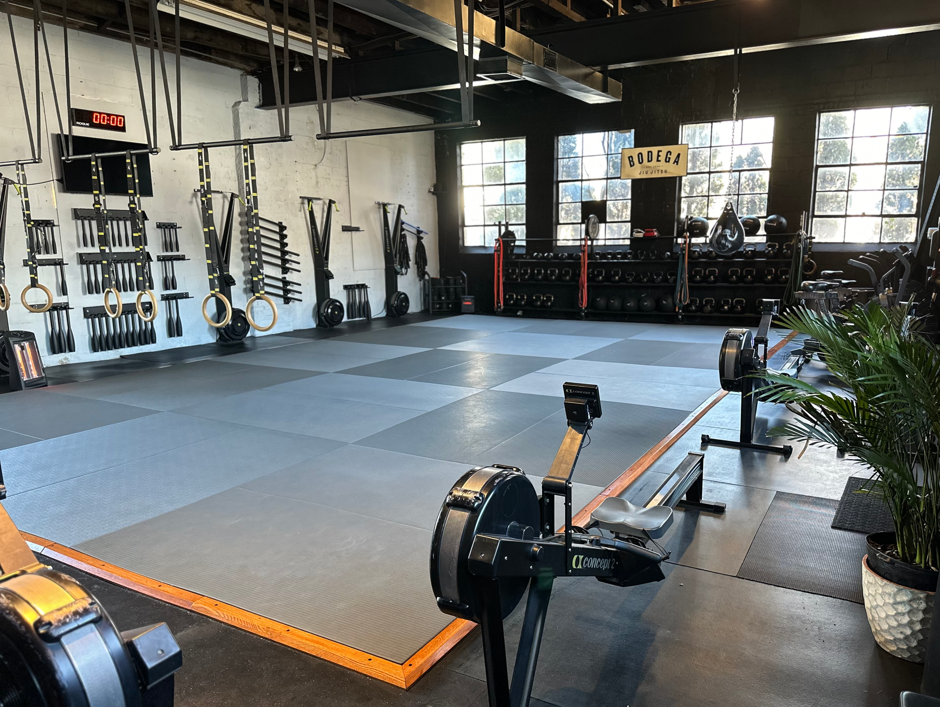 Adults train grappling techniques at Bodega Jiu-Jitsu in Maplewood, NJ, building strength and confidence.