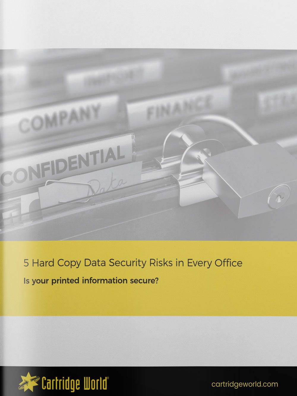 File folders with 