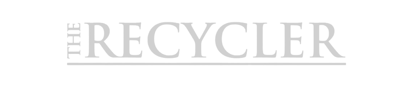 The Recycler logo in light gray text on a white background.