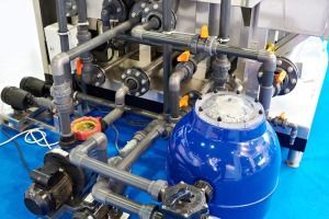A Model of a Swimming Pool System With a Blue Filter — FNQ Hot Water In Mareeba, QLD