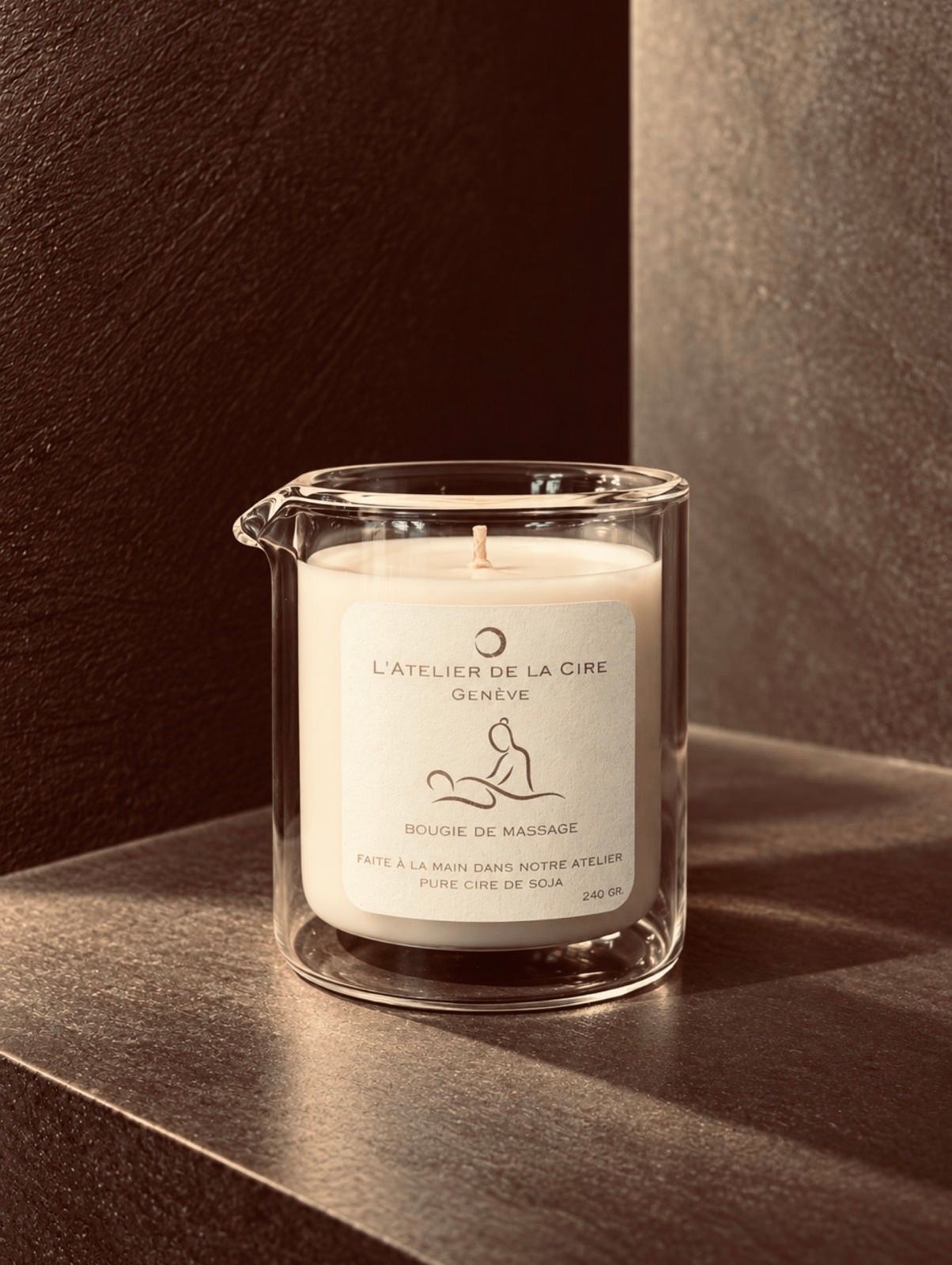 Bougie de massage