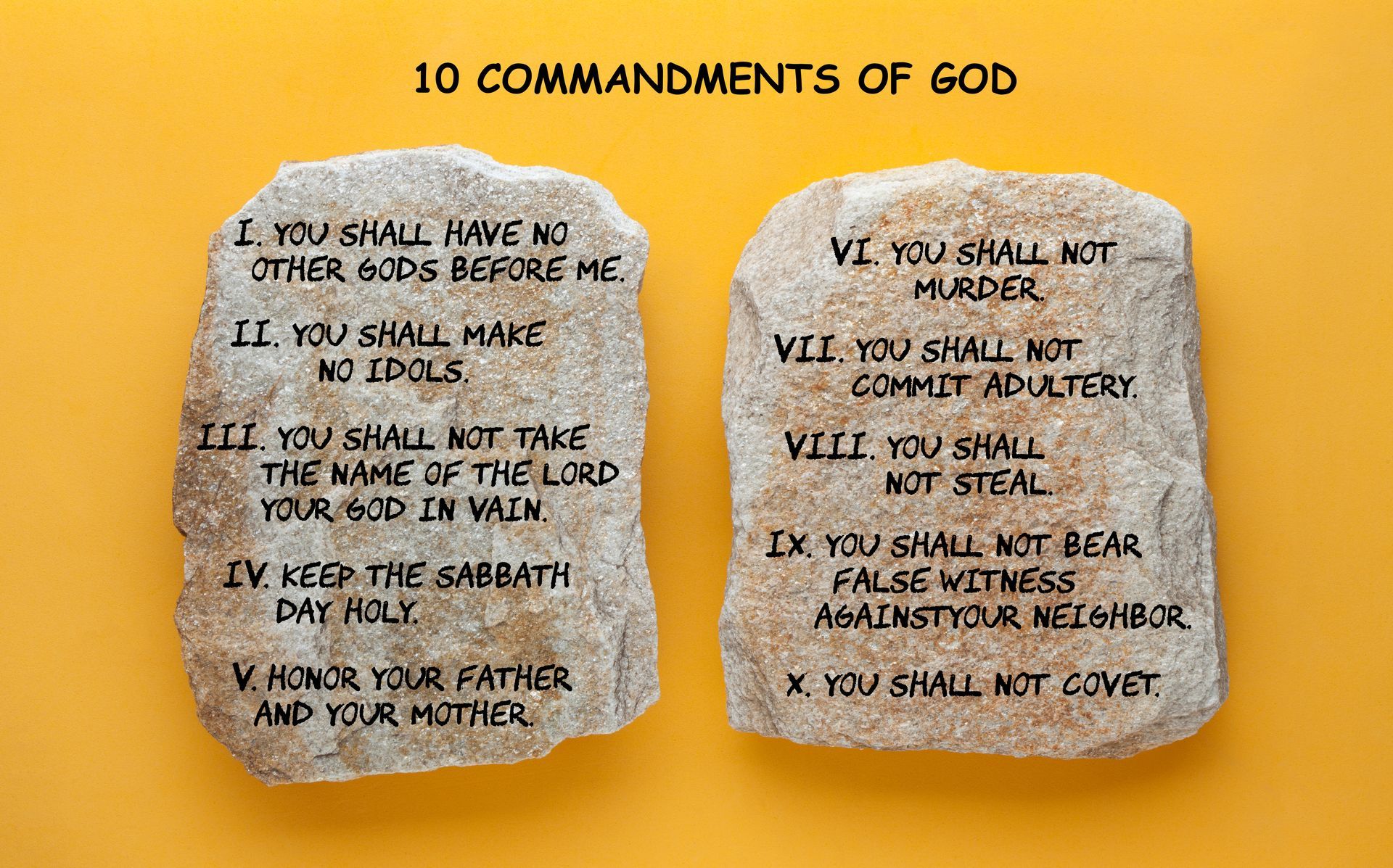 10 commandments united church of america