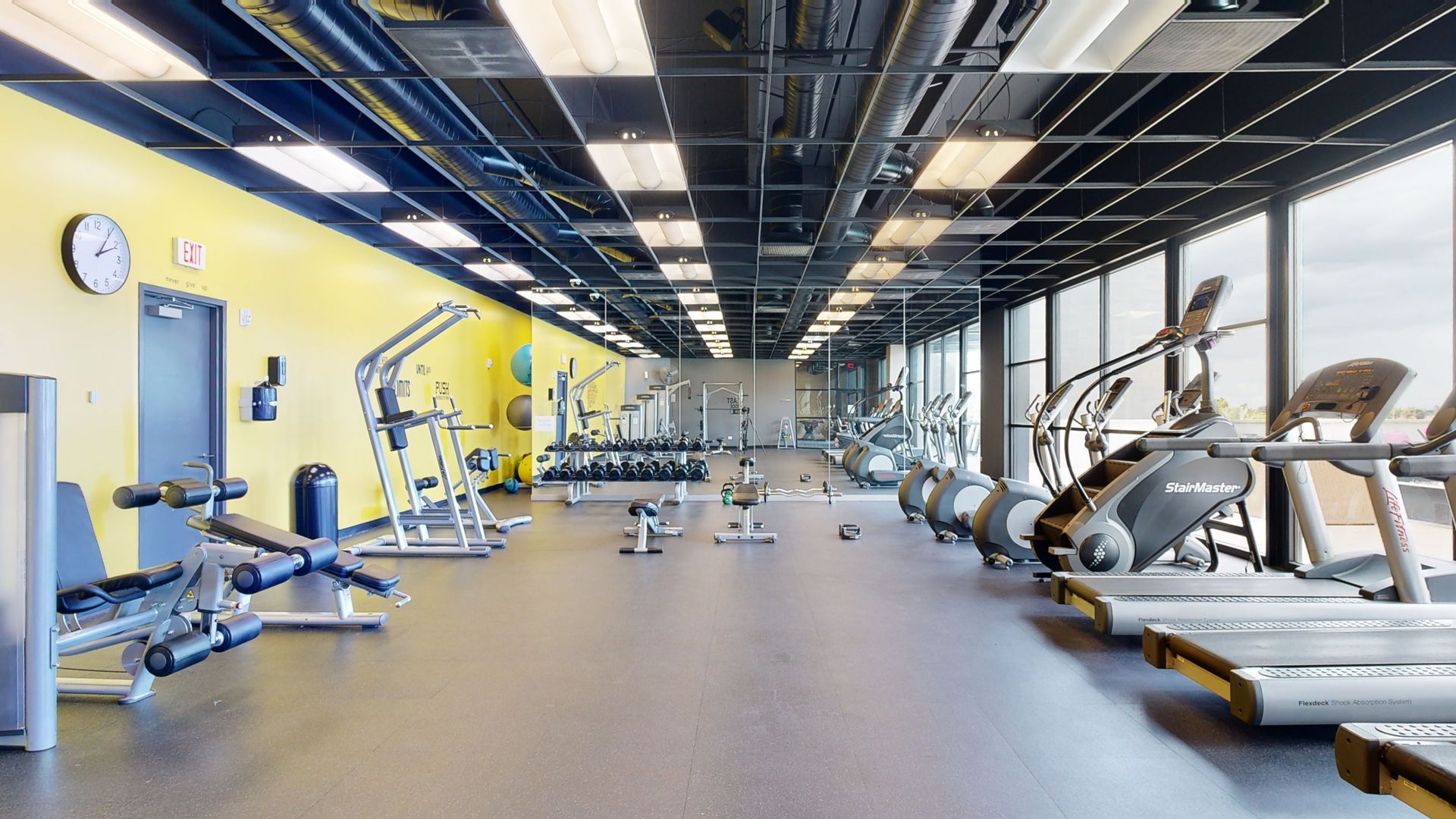 Fitness center at The Trend at 51 Apartment Homes in Phoenix, AZ.