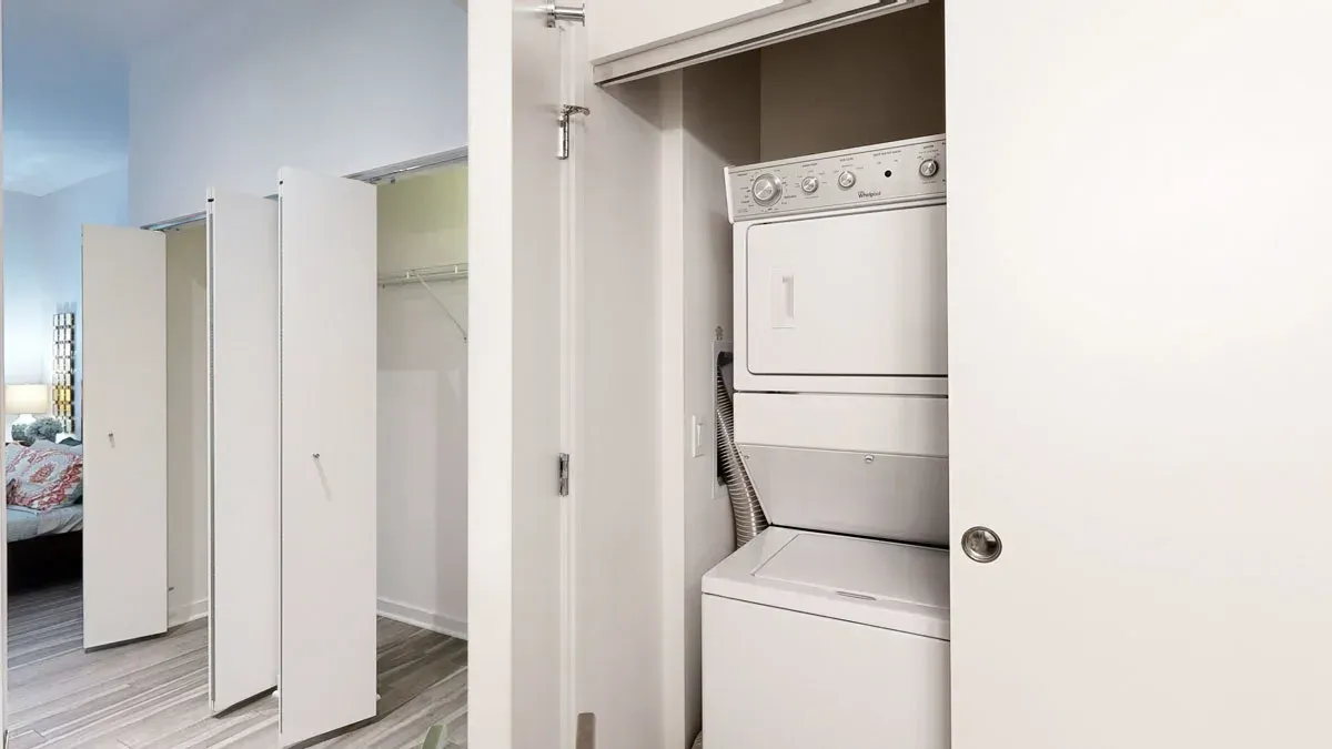 In-unit laundry at The Trend at 51 Apartment Homes in Phoenix, AZ.
