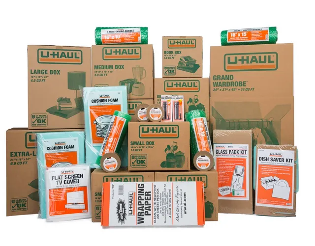 U-Haul moving supplies