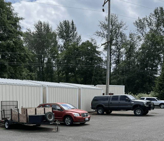 Parking spaces