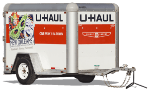 5' x 8' U-Haul cargo trailer