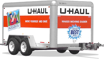 6' x 12' U-Haul cargo trailer