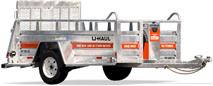 5' x 9' utility trailer with ramp