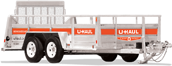 6' x 12' U-Haul utility trailer
