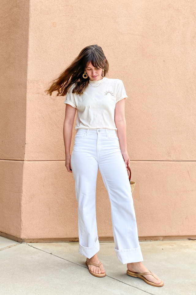 How to Elevate a Basic Tee + Jeans