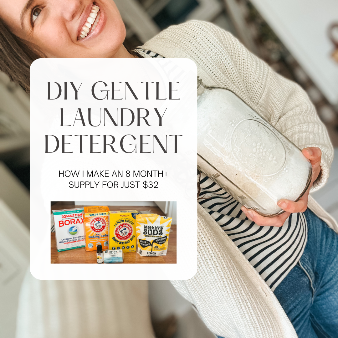 homemade powdered laundry detergent recipe save money