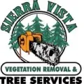 Logo for Sierra Vista Vegetation Removal & Tree Services, featuring a chainsaw and trees.