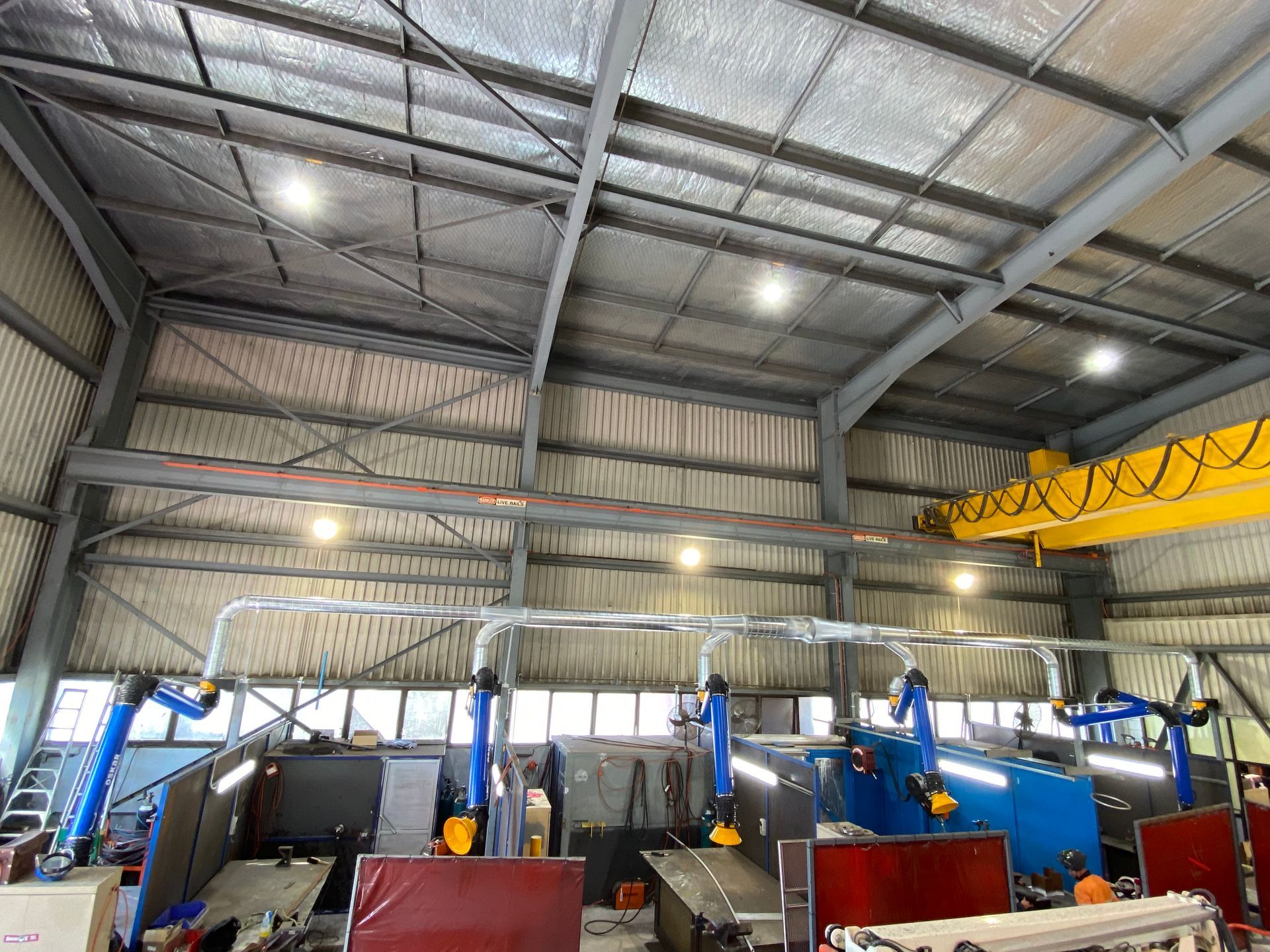 100 x 1.8m Chemical Fume — Cardiff, NSW — Austedan Fabrications Pty Ltd