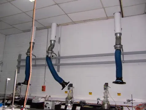 Telescopic Arms Adapted to Old Existing Duct System — Cardiff, NSW — Austedan Fabrications Pty Ltd