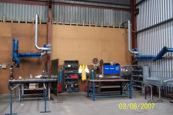 Extraction Arm — Cardiff, NSW — Austedan Fabrications Pty Ltd