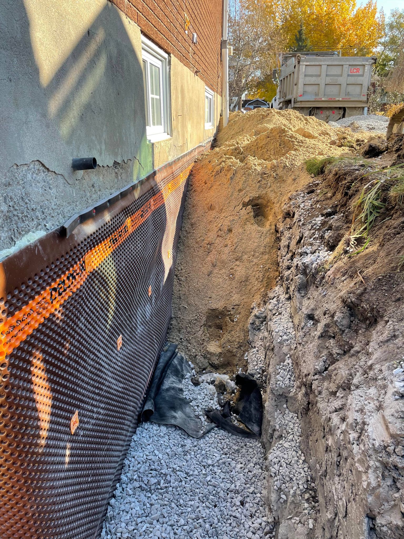 Drain français SaintHubert Excavation LCR