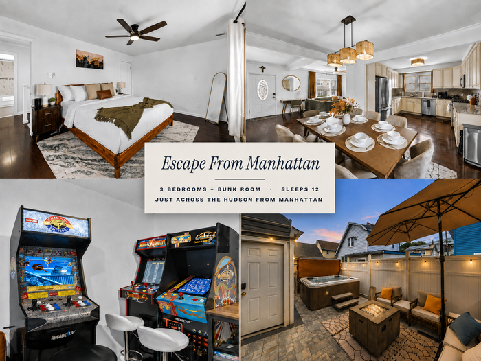 Escape From Manhattan vacation rental in North Bergen NJ near New York City