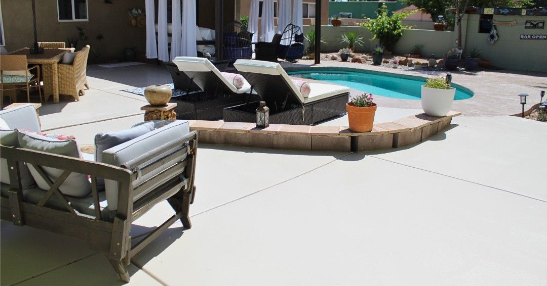 Pool deck coatings