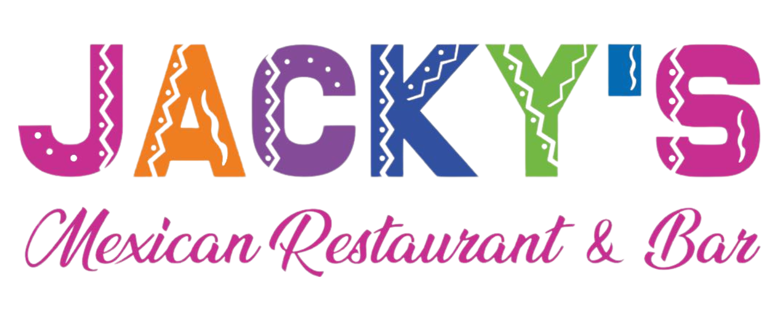 The logo for jacky 's mexican restaurant and bar
