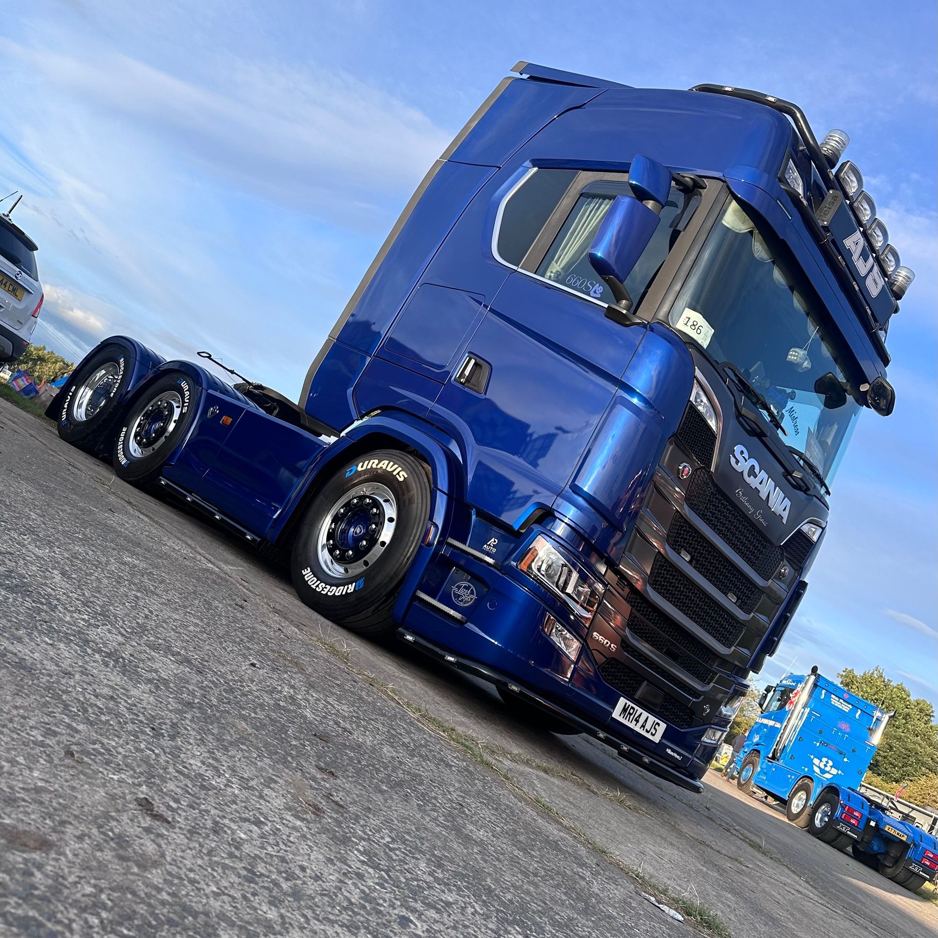 Scania V8 truck