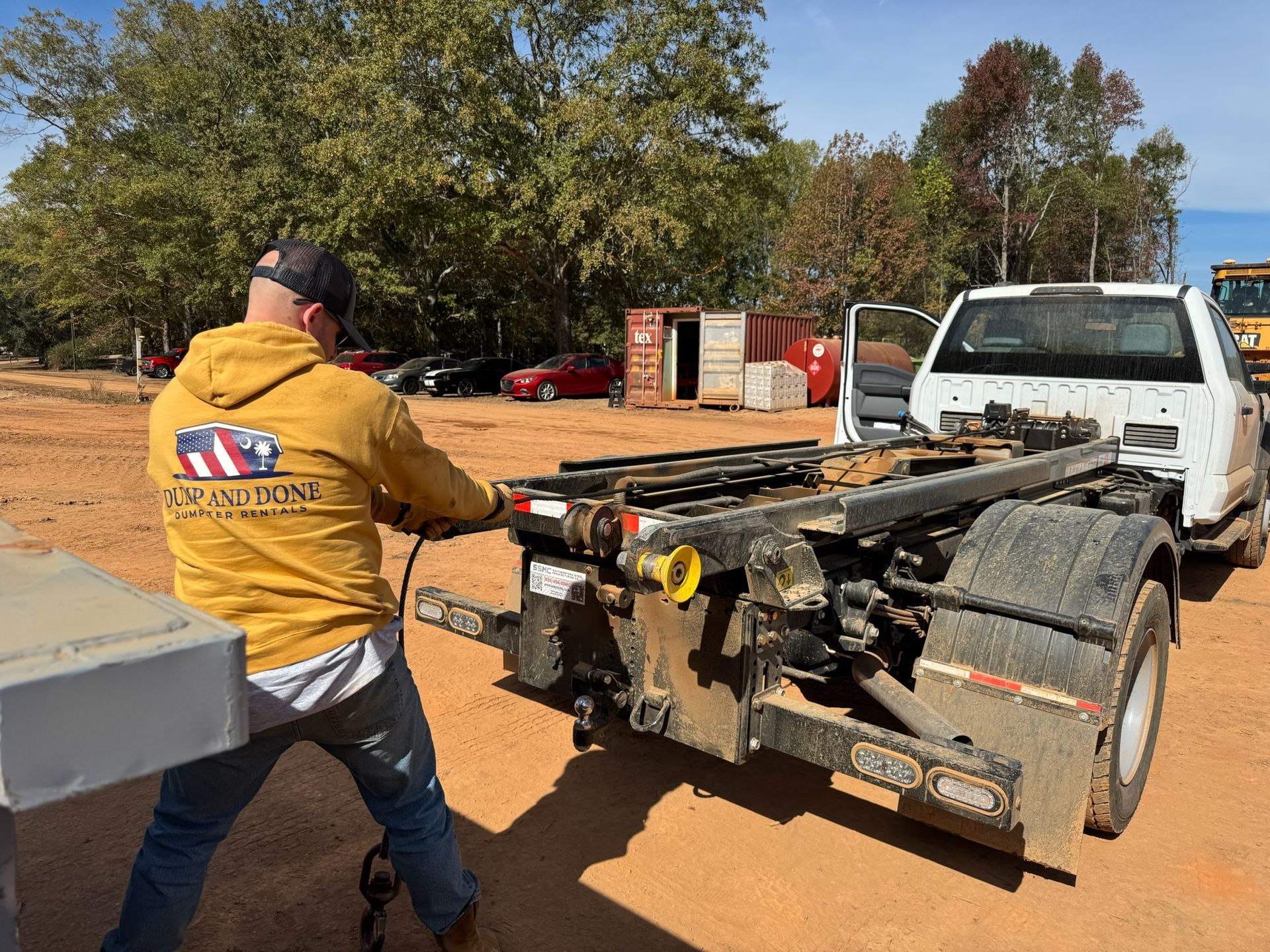 Property management dumpster rental