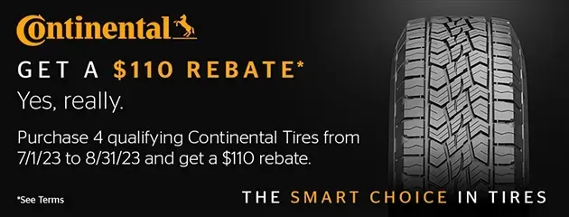 GET A $110 REBATE - Autotech Auto Center