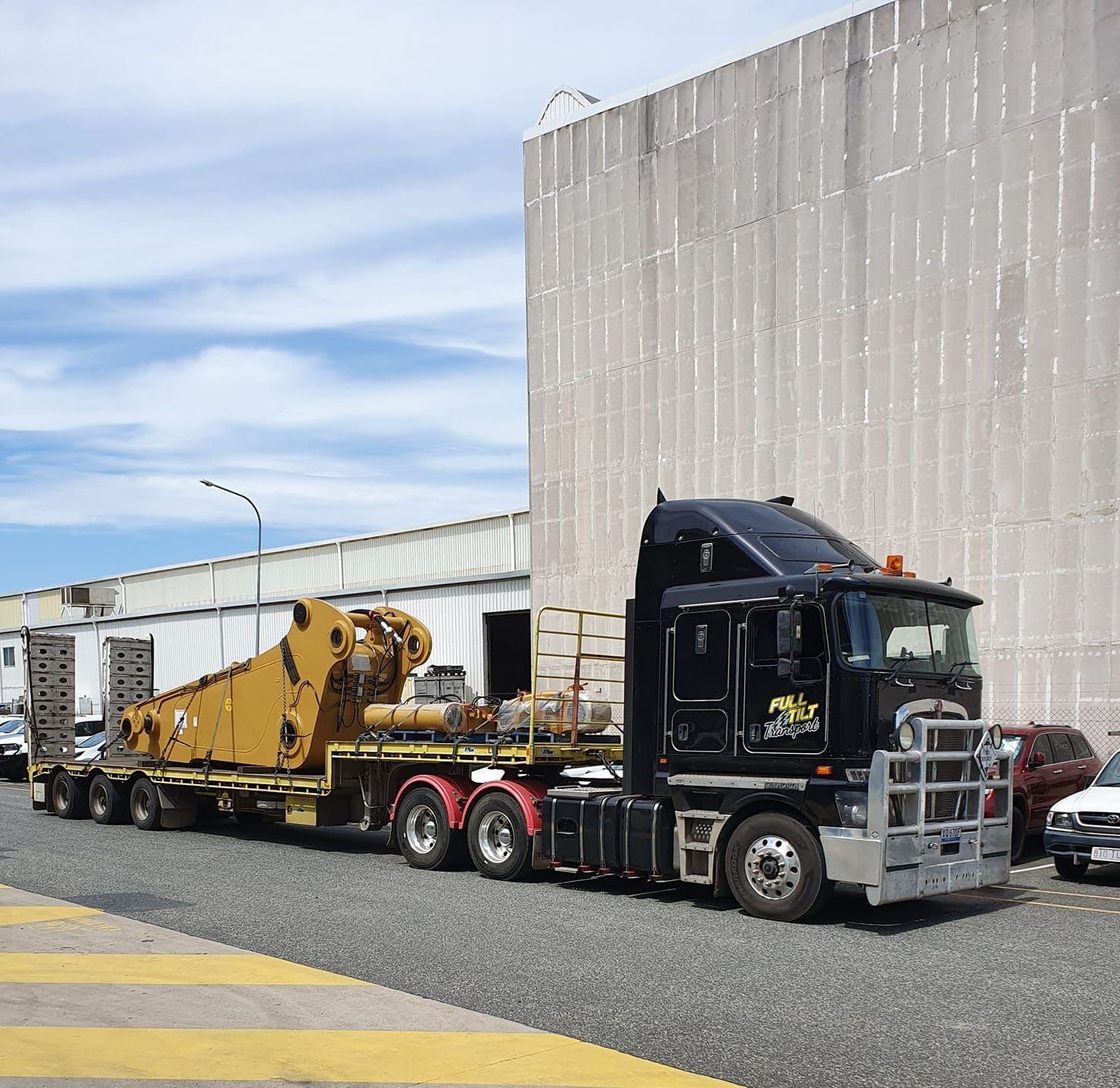Truck Transporter Trailers — Freight in Bakers Creek, QLD