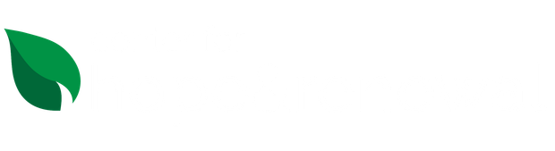 Green leaf logo.