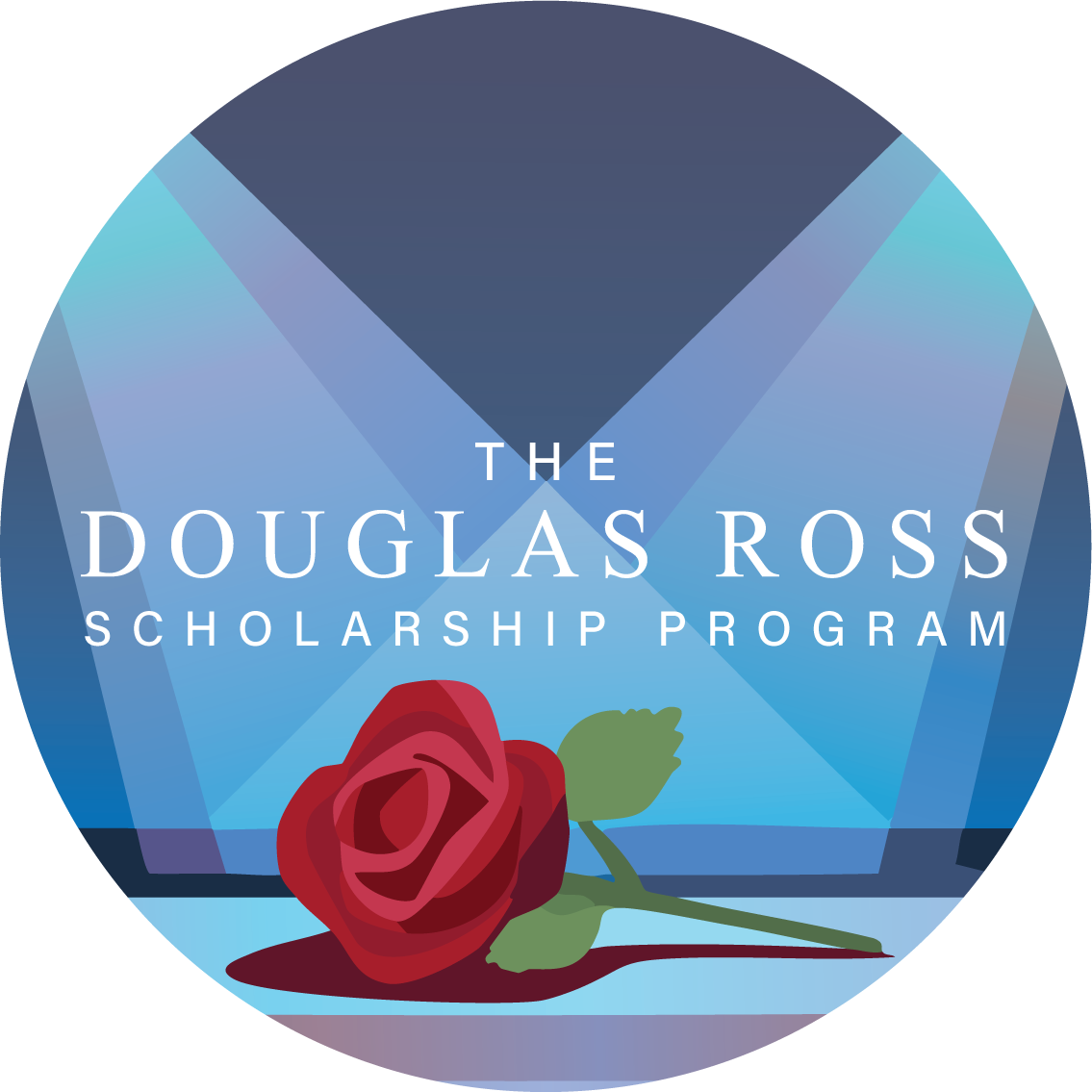 A logo for the revolution theatre donation program