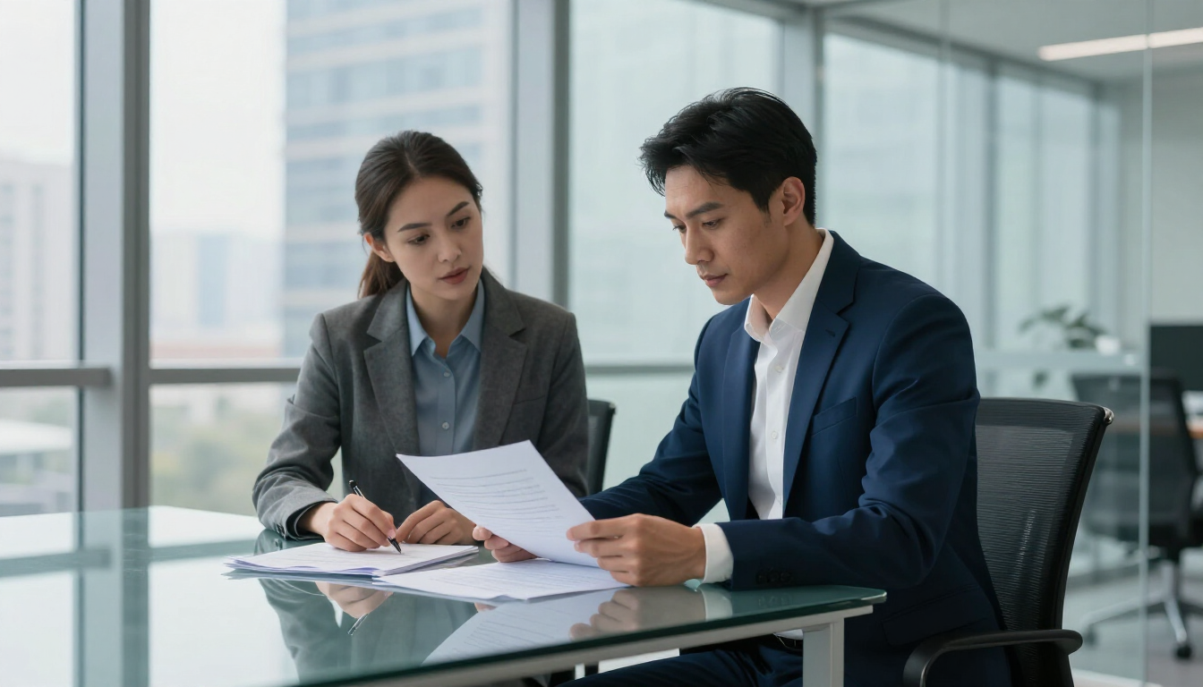 B2B consulting strategy session
