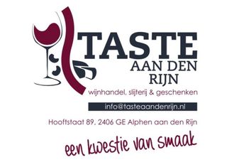 Taste aan den Rijn; een winkel vol lekkernijen sinds 2020 in het centrum van Alphen aan den Rijn. Wijnhandel en slijterij met enthousiasme en veel kennis van dranken runnen wij deze winkel voor het beste advies in wijn & spijs combinaties.