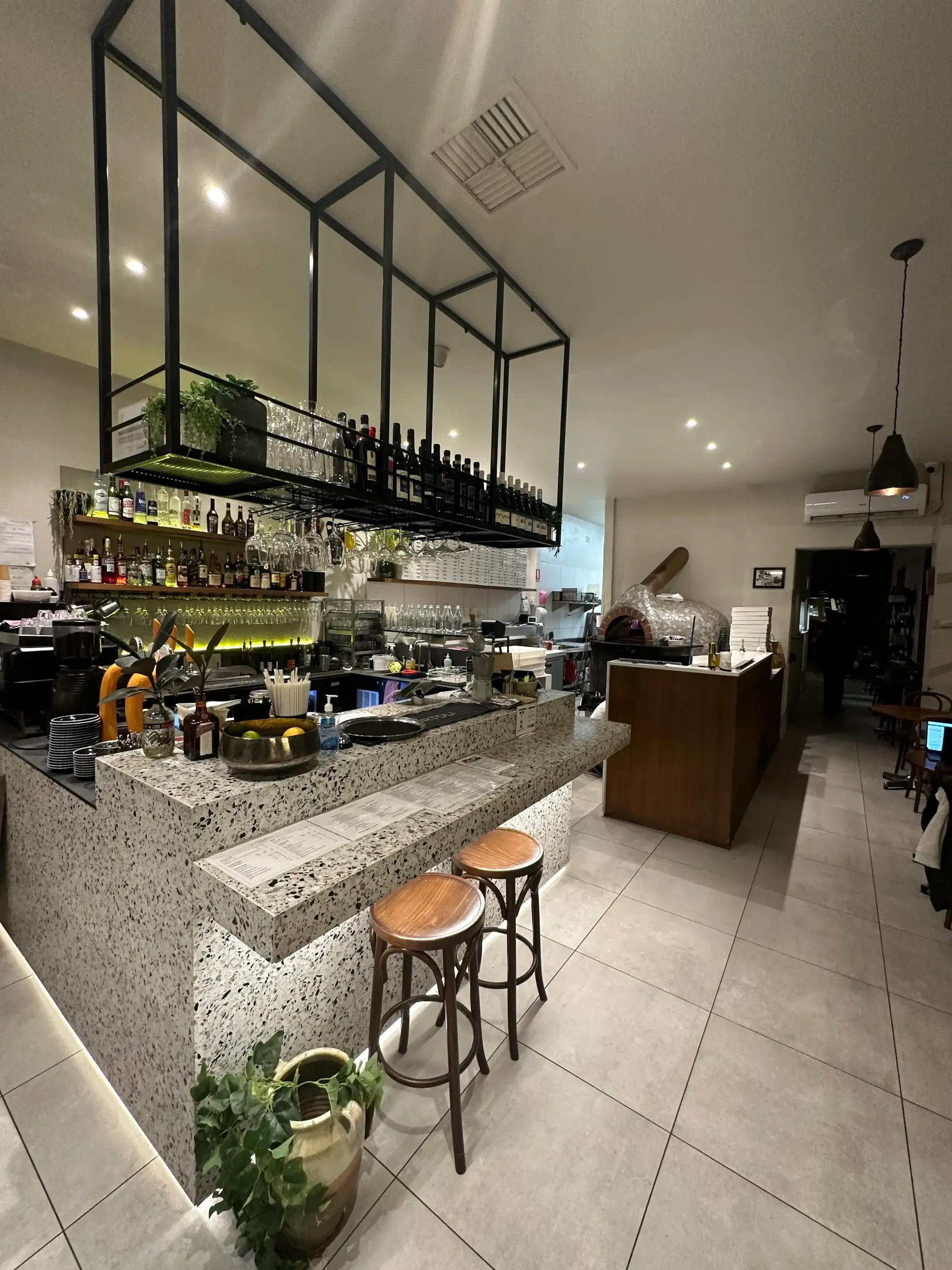 Il Caminetto Bar Interior