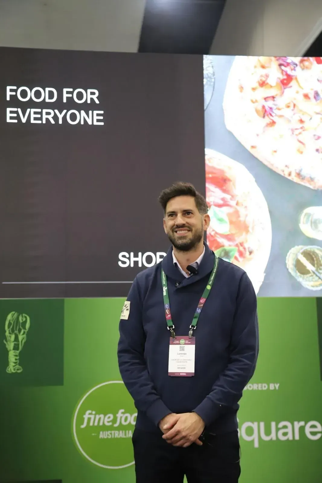 Lorenzo as a Speaker at Fine Food, September 2026