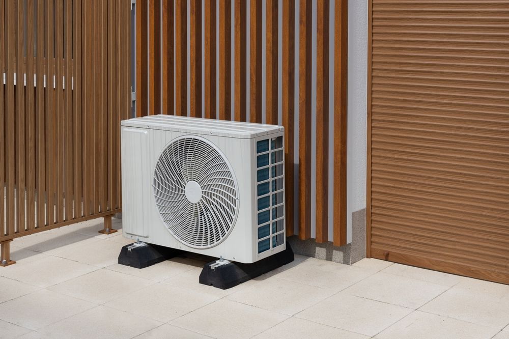 Row of Outdoor Air Conditioning Units — Enterprise Air That's Cool In Elliott Heads, QLD