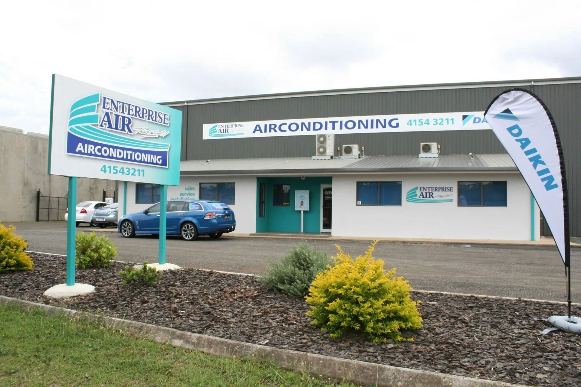 Exterior of an Air Conditioning Company Storefront — Enterprise Air That's Cool In Svensson Heights, QLD