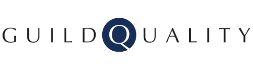 GuildQuality logo with dark blue “Q” and gray text on white background