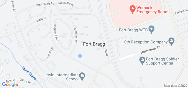 Map of business location