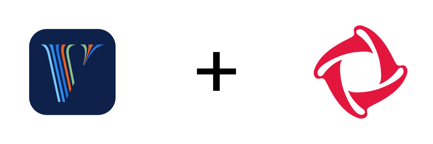 RoomPriceGenie and ResNexus logos with arrows connecting them