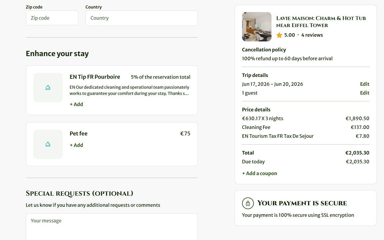 Split-screen of a mobile shopping app with checkout options, order summary, and payment details.