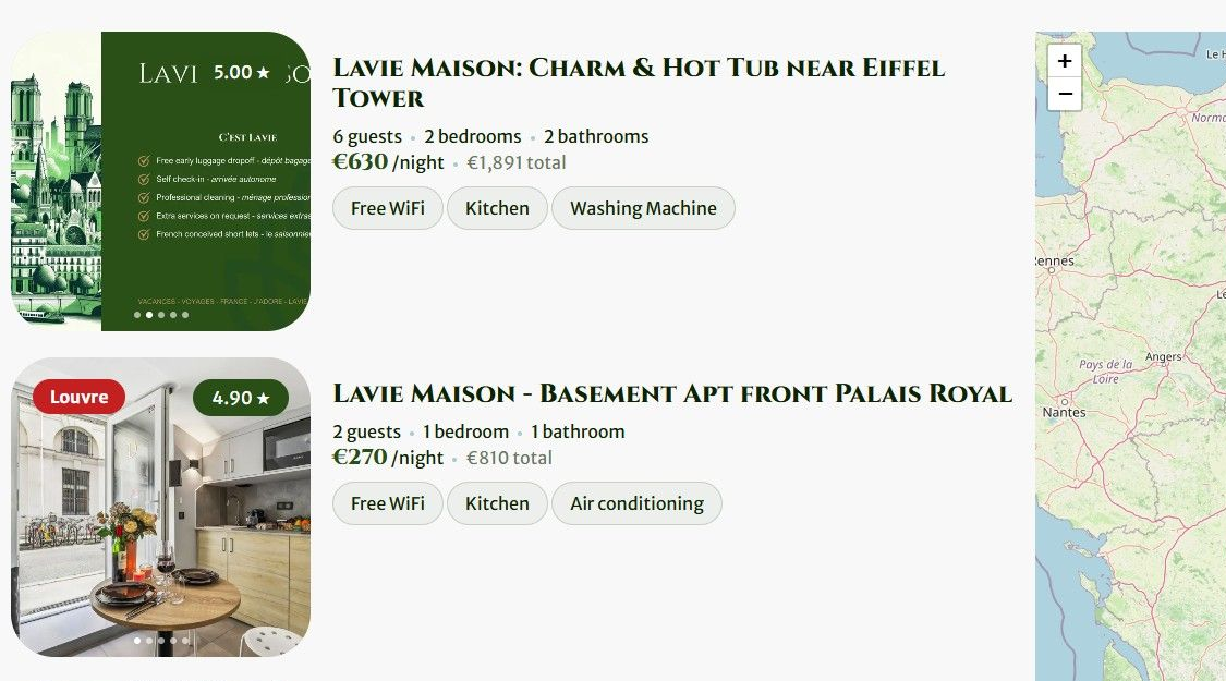A screenshot of a hotel website with a popup window.