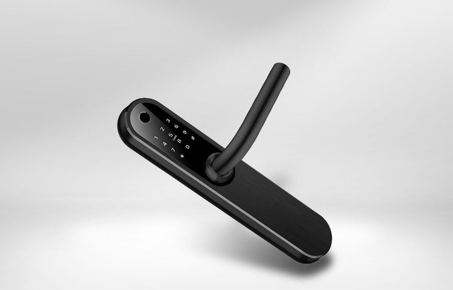A sleek smart lock.