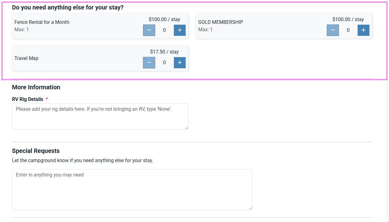 Survey form with star ratings and text comment fields on a white page.