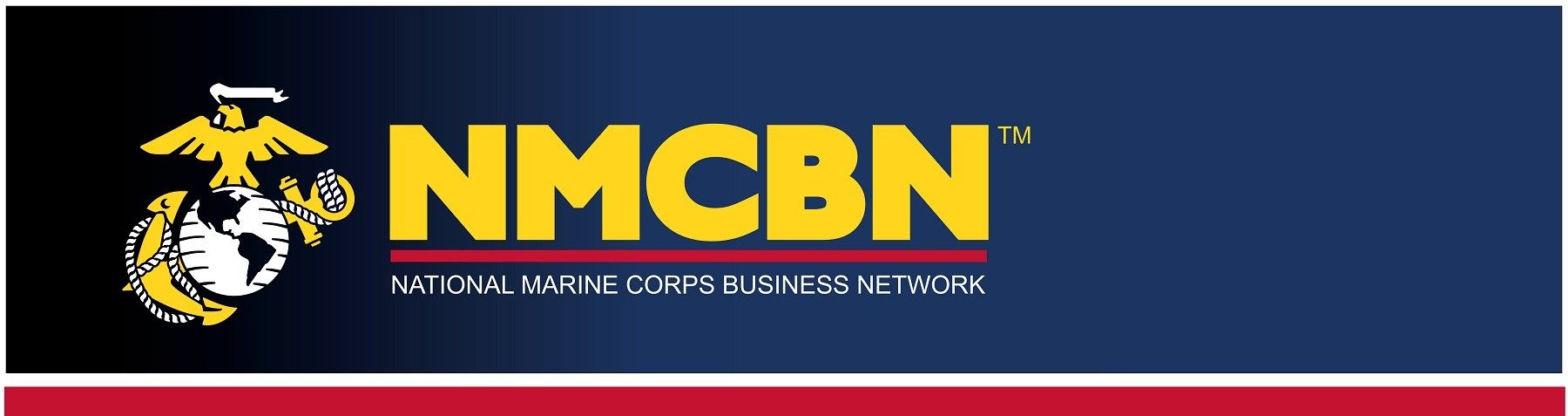 NMCBN logo on a dark blue banner with a gold emblem and yellow text above a red stripe