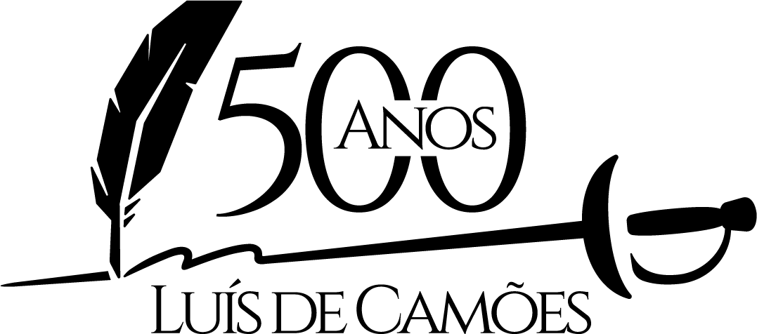Logotipo comemorativo dos 500 anos de Luís de Camões