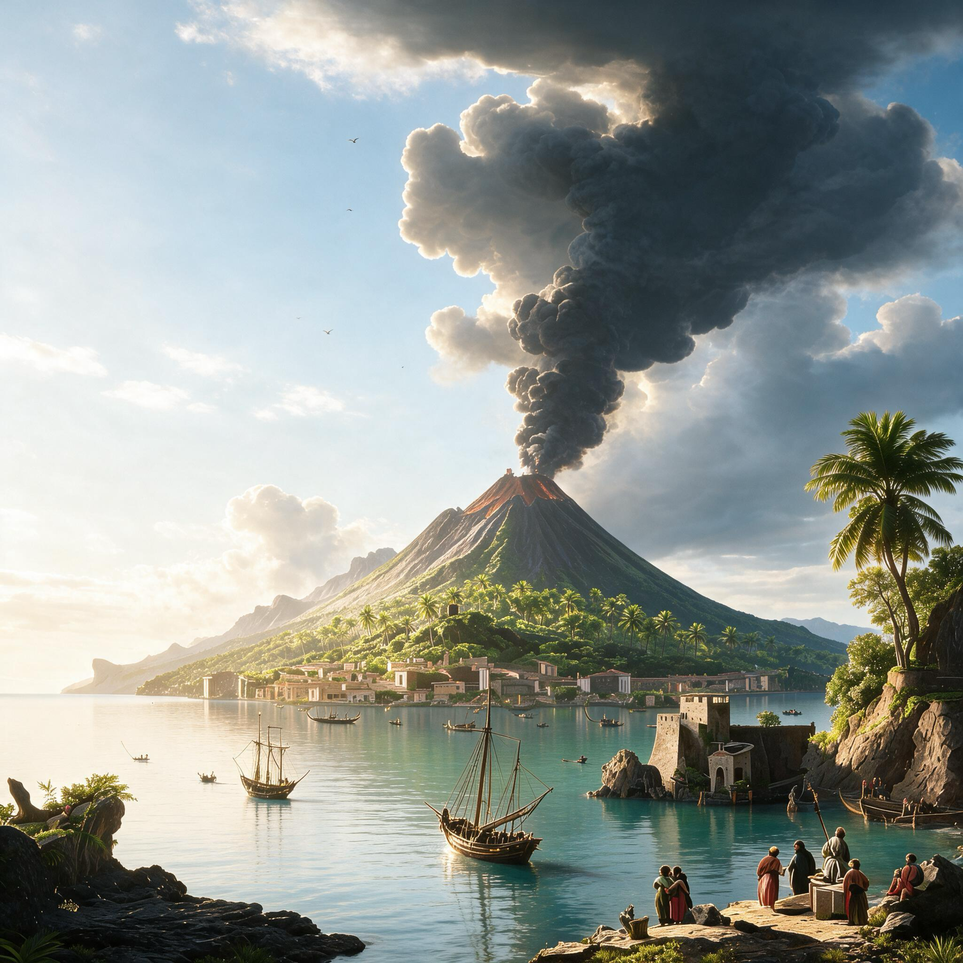 Ilha de Ternate no Maluku